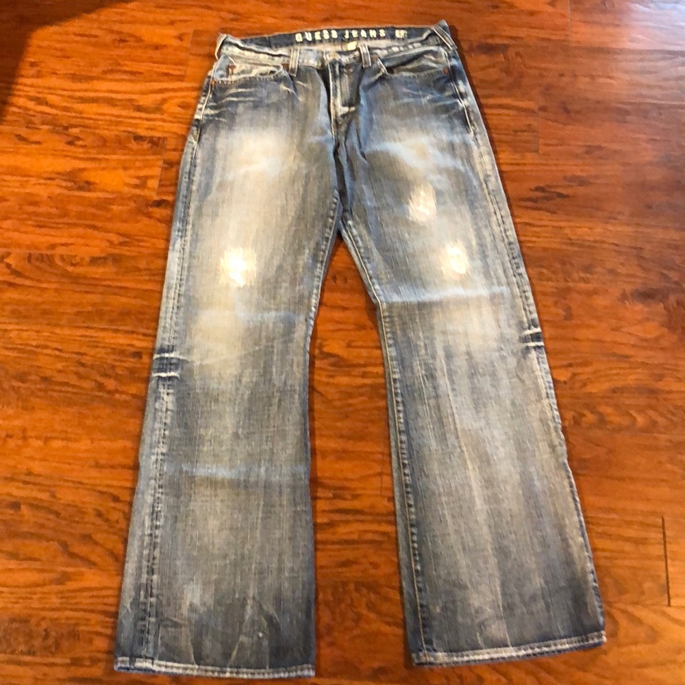 Guess cliff bootcut jeans men’s size 33